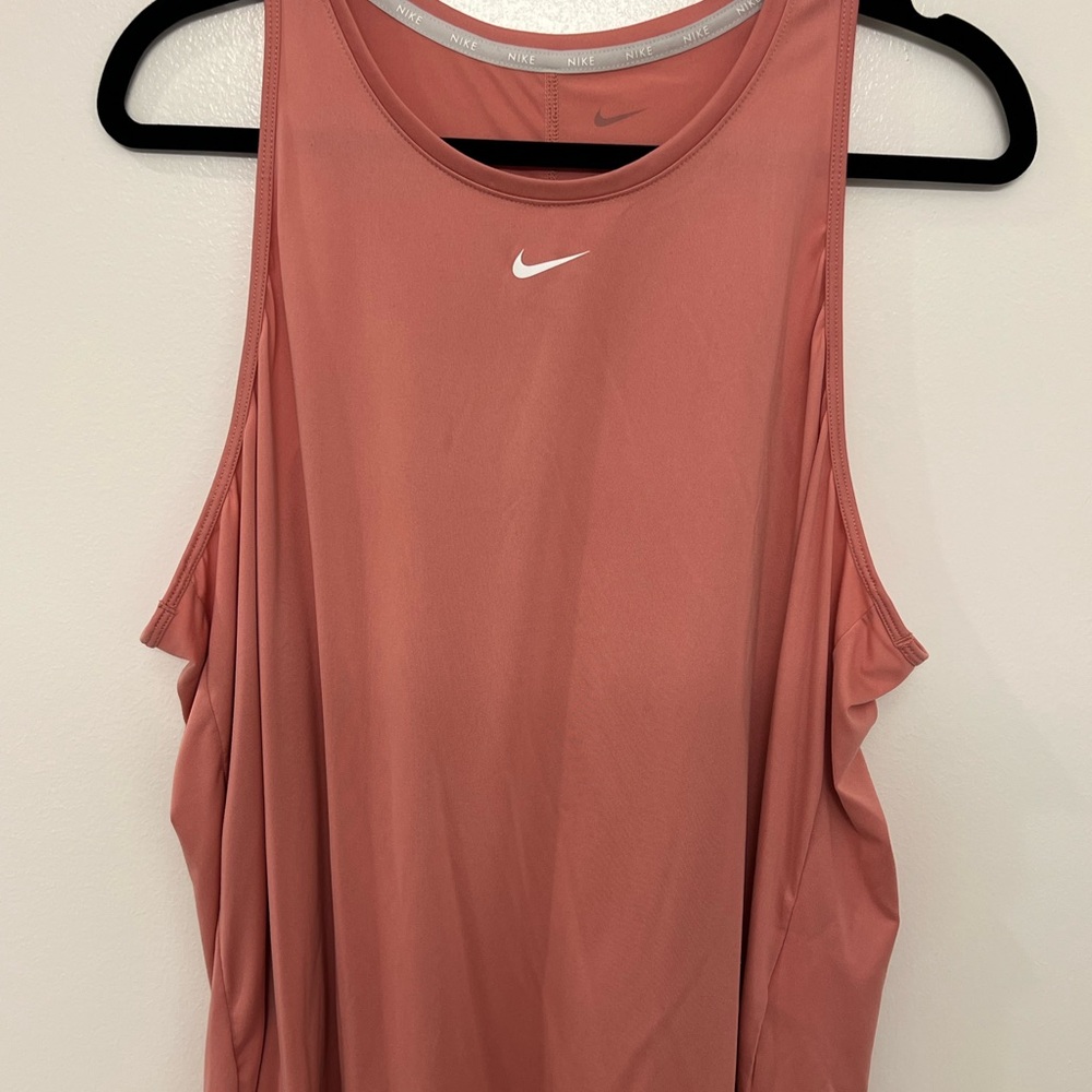 Nike Pink Sleeveless Relaxed Tank Top